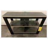 SMALL BLACK TELEVISION TABLE/STAND