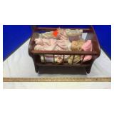 CAMEO & U.D. CO. DOLLS W/ CHAIR & CRADLE