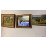 (3) JOHN DEERE WALL HANGINGS