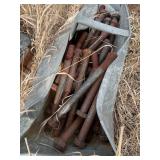 LARGE BOLTS, CRYSLER EXHAUST MANIFOLD & RADIATOR