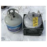 (2) LP BOTTLES (EMPTY)