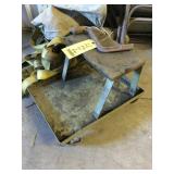 TIE DOWN STRAPS, TARP & STOOL