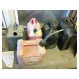 (5) GAS CANS