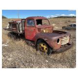 FORD F-5 TRUCK, NO TITLE, PARTS ONLY