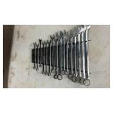 (16) PIECE SNAP ON COMBINATION WRENCH SET