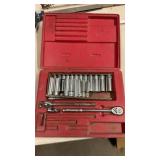 SNAP ON SOCKET SET, (2) HACK SAWS, AND