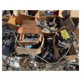 BRAKE LINES, EXAUST MANIFOLD & MISC. CAR PARTS