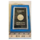 CARSON CITY UNCIRCULATED SILVER DOLLAR