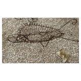 (2) FLOWER POT HOLDERS