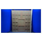 (2) PHOTO FRAMES & CORK BOARD