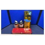 38. CAL BULLETS, SHOT 7-1/2, GUN CLEANING KIT &