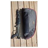 Tippman paintball gun in bag