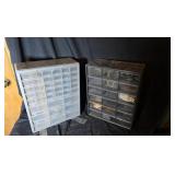 2 HARDWARE ORGANIZER CABINETS, HARDWARE INCLUDED