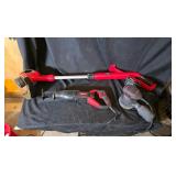 Corded sawzall, palm sander, weed wacker