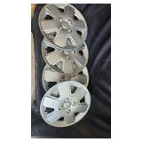 NIB set of 4 ford hubcaps 15'