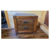 2 drawer end table, restore prospect