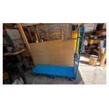 U-boat platform truck cart 60x16, 1 handle