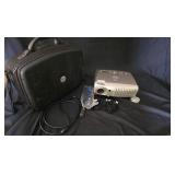 Dell projector with cords and carry case