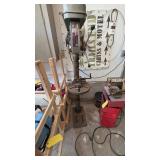 drill press, 3/4 HP, ~72in tall, tru-drill