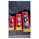 3 NIB nutcrackers ballet gifts