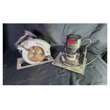 Craftman router and circular saw, work great