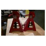 2 jack stands, 2 ton