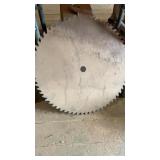 LARGE SAW BLADE MEASURES 23"