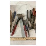 SCREWDRIVERS, PLIERS, DRILL BITS, HAND PLANE &