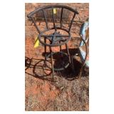 (6) METAL CHAIRS