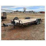 2019 KAUFMAN 7X22.5' TILT FLATBED TRAILER