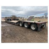 2015 KAUFMAN RGN TRAILER, TRIPLE AXEL