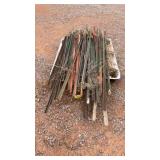 (30+/-) T-POSTS 5'-7' LENGTH