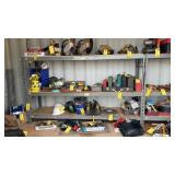 METAL SHELVING MEASURES 16'10'L X 24'D X 61'T