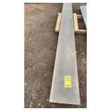 TRUCK BUMPER BLANK MEASURES 12' LONG