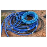 ASSORTED 1'  & 3/4' POLY PIPE