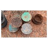 (6) VALVE BOX CAPS