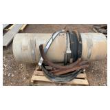 TRUCK FUEL TANK MEASURES 61'L X 22' DIA.