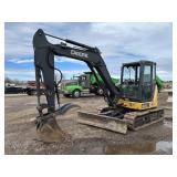 2017 JOHN DEERE 60G COMPACT TRACK EXCAVATOR