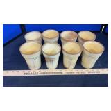 (15) FRANKOMA GLASSES & BOWL