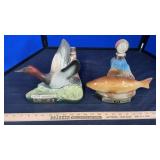 (2) BEAM 100 MONTH DECANTORS