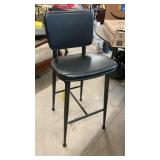 (8) BLACK BAR STOOLS