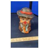 Ceramic Clown by Babs Mellor, Porcelain Eskimo