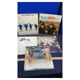 (5)  BEATLES 33 RPM RECORDS