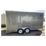 2021 DOOLITTLE 7X16 ENCLOSED TRAILER