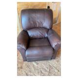 LAZY BOY LEATHER ROCKER RECLINER