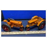 (2) MINNEAPOLIS MOLINE TOY TRACTOR SHOW SOUVENIRS