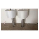 (2) LARGE TABLE LAMPS