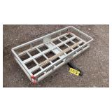 ALUMINUM RECEIVER MOUNTED LUGGAGE CARRIER