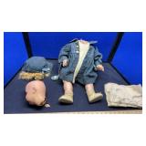 K&R GERMAN MADE DOLL
