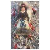 COLLECTIBLE NATIVE AMERICAN DOLL